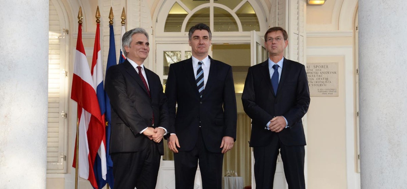 U Opatiji održan trilateralni susret predsjednika vlada Republike Austrije, Republike Slovenije i Republike Hrvatske